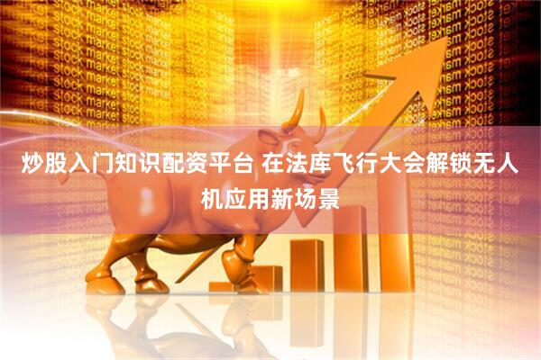 炒股入门知识配资平台 在法库飞行大会解锁无人机应用新场景